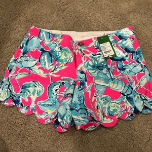 NWT Lilly Pulitzer Buttercup Stretch Short size 4
